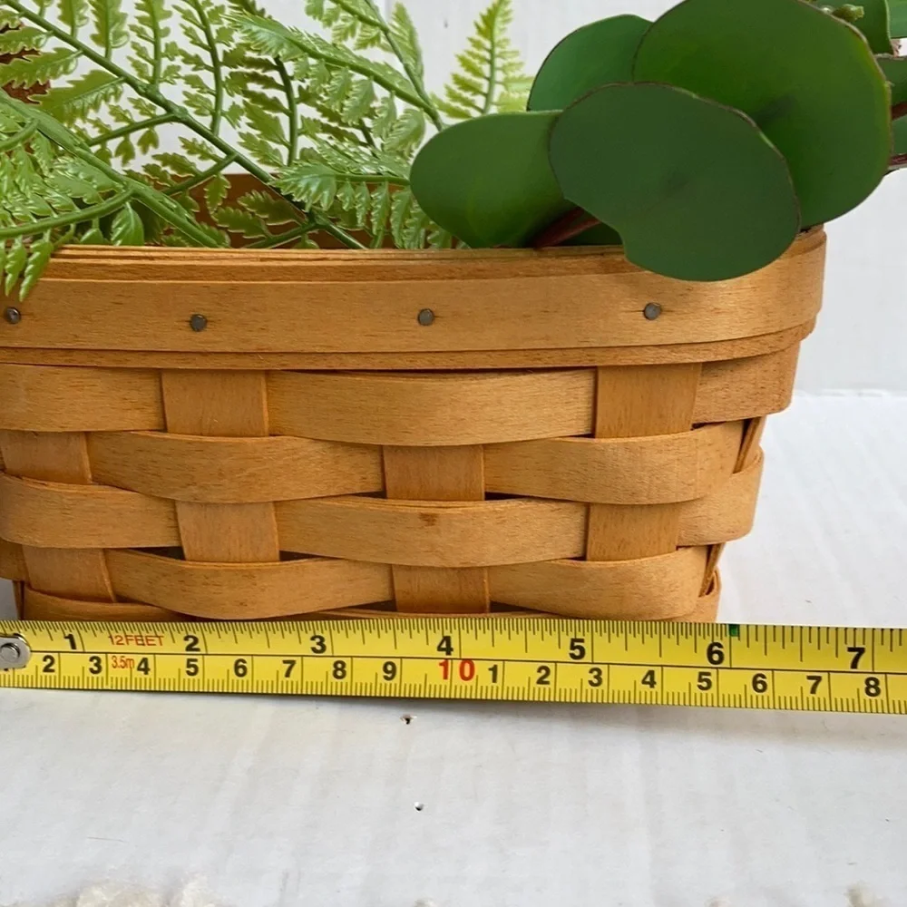 Vintage Longaberger small rectangular basket liner